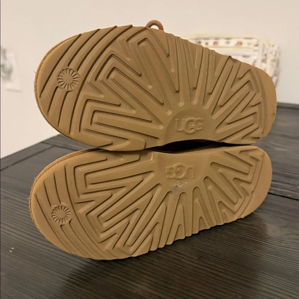 UGG Tan Suede Ankle Boots 2